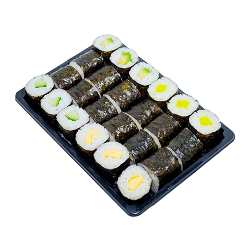 Vegetarische maki mix 24 stuks