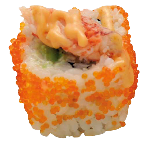 King crab inside out roll