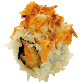 Crunchy inside out roll