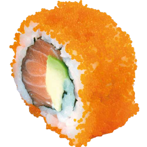 California salmon inside out roll
