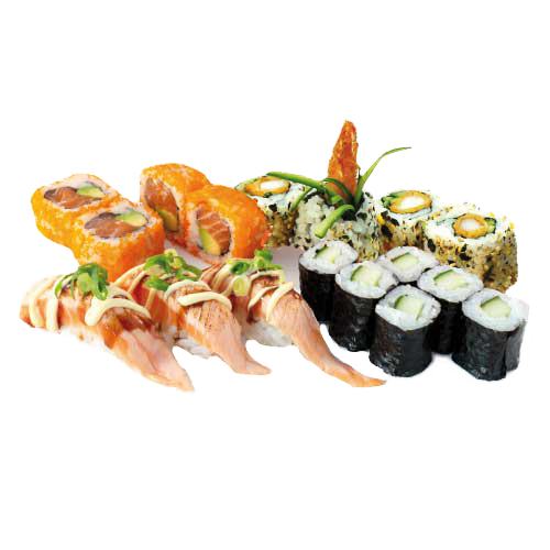 Salmon ebi box
