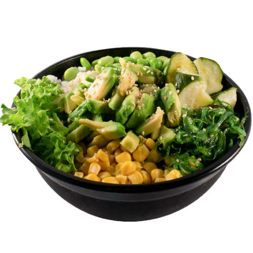 Poké bowl avocado