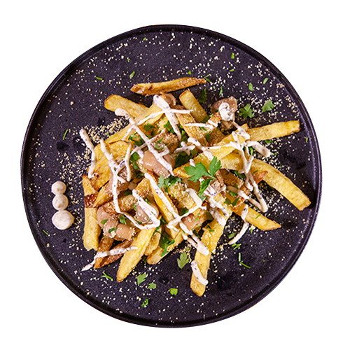 Truffle fries Italian style