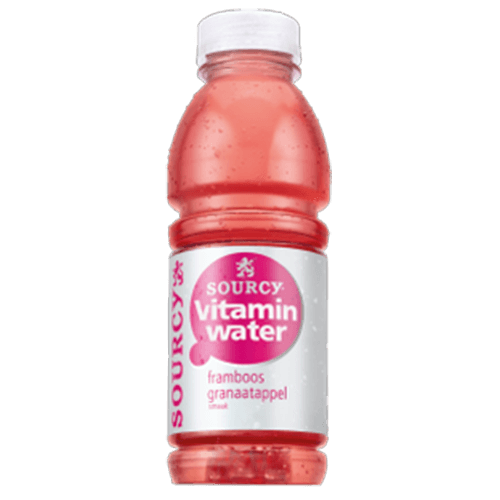 Sourcy Vitaminwater Framboos-Granaatappel
