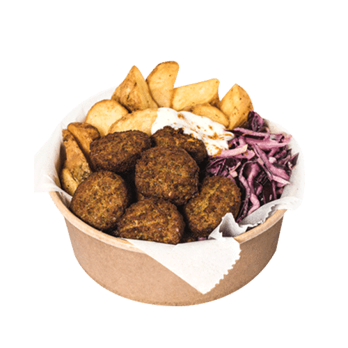 Falafel tzatziki bowl
