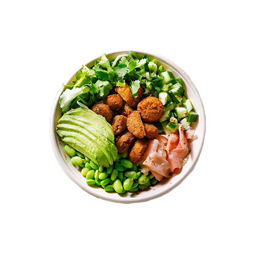 Falafel loco bowl
