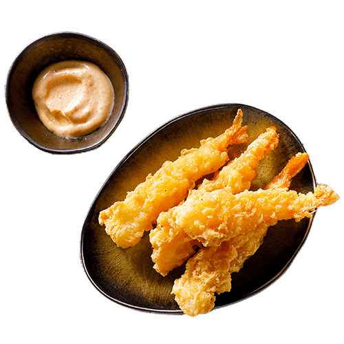 Ebi tempura garnalen