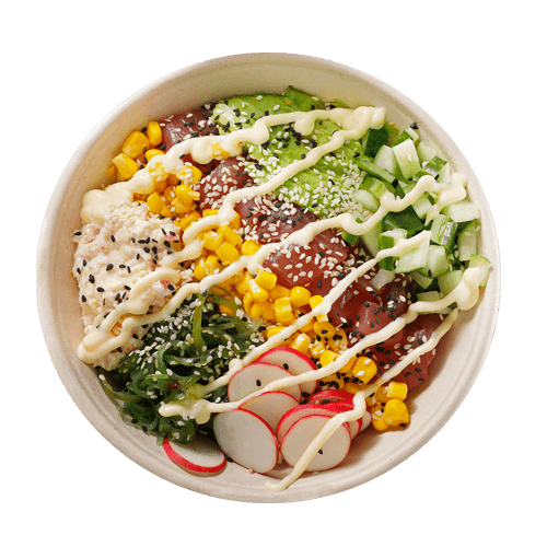 Fresh tuna bowl