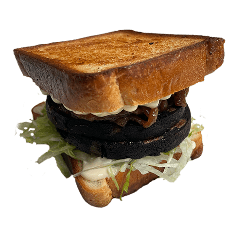 Bloedworst sando special