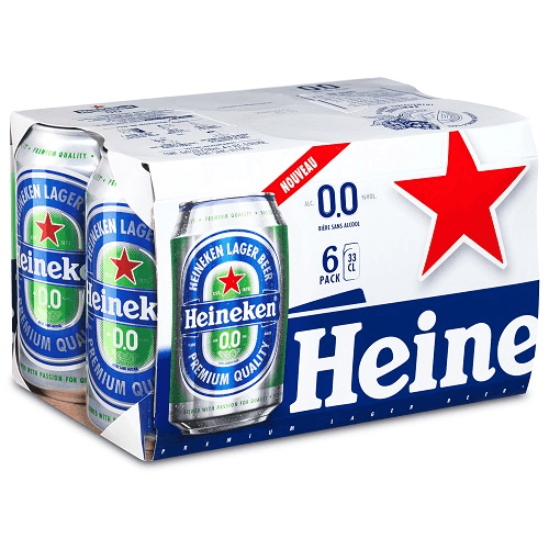 Heineken 0.0% 6-pack 330ml