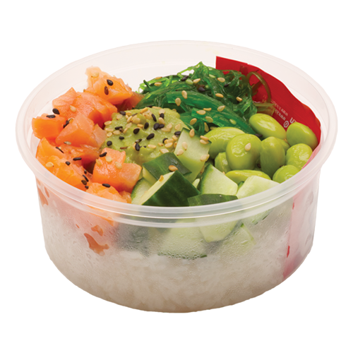 Mini poké zalm