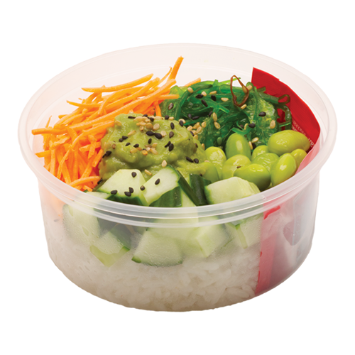 Mini poké veganistisch
