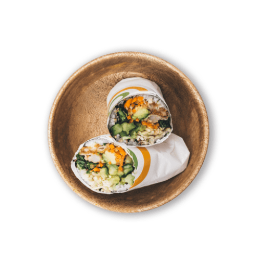Sushi burrito Crunchy tao