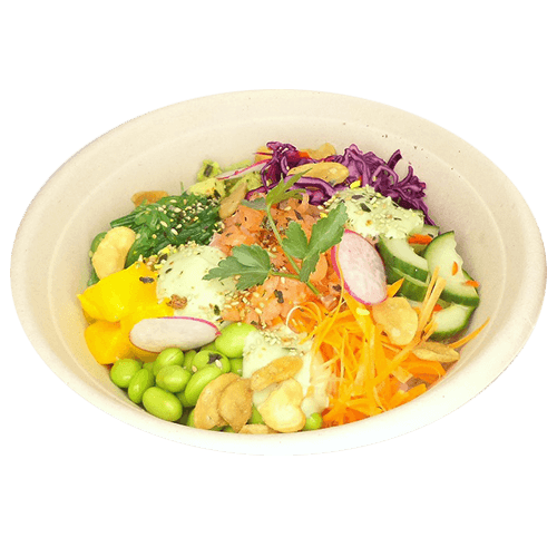 Poké bowl zalm