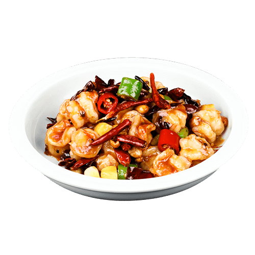 Shrimps in Gong Bao sauce