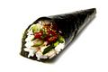 Spicy maguro temaki