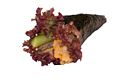 Ebi tempura temaki