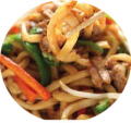 Yaki udong tori teriyaki