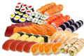 Royaal sushi pakket voor 4 personen (78 stuks)