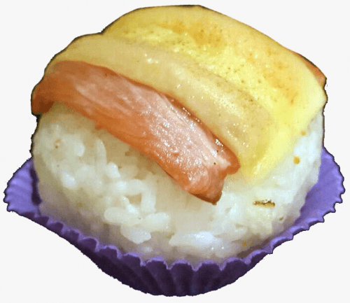 Sake cheese temari