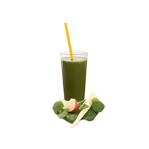 Appel-mango-spinazie-broccoli-pastinaak smoothie