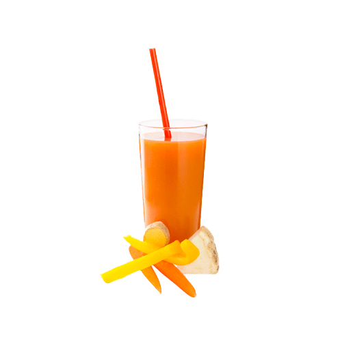 Appel-mango-wortel-paprika-knolselderij-gember smoothie
