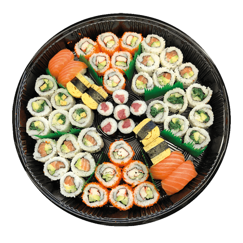 Sushi partyschaal 1 (50 stuks)