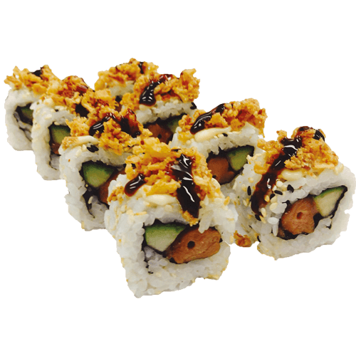 Crispy chicken outside roll