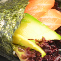 Sake temaki