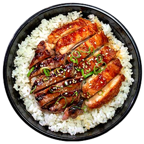 Beef chicken teriyaki bowl