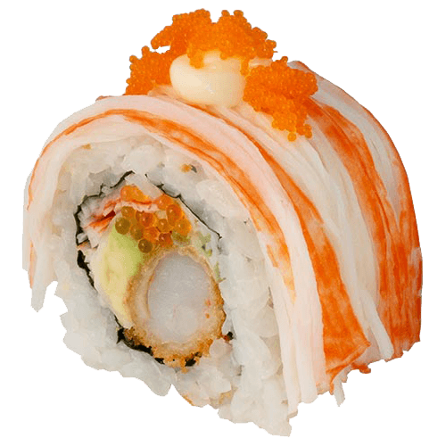 White dragon roll