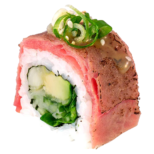 Beef tataki roll