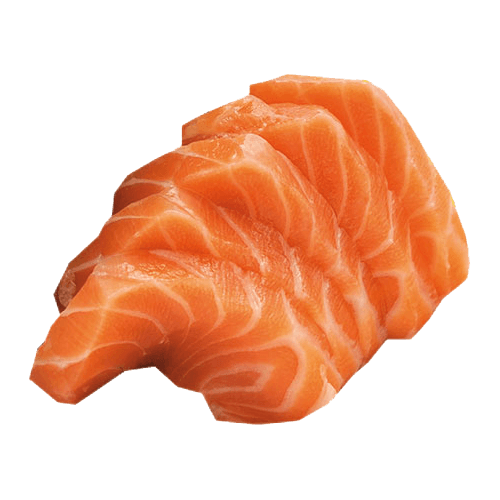Salmon sashimi
