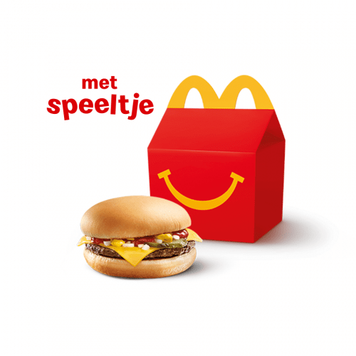Happy Meal Cheeseburger met Speeltje