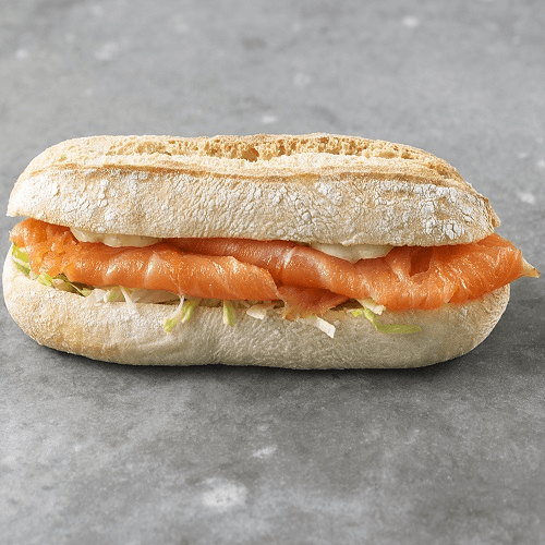 Broodje Noorse zalm