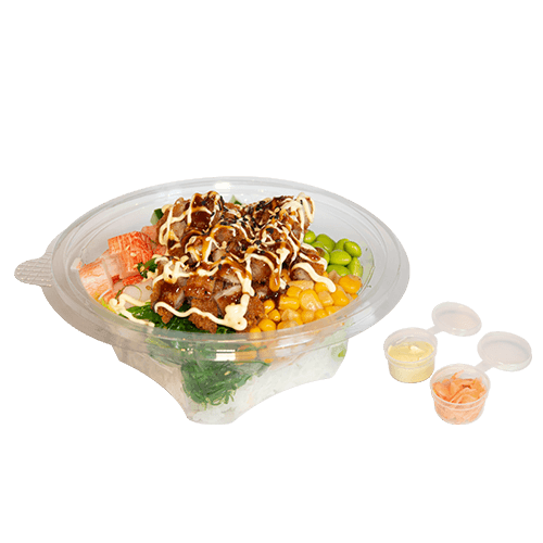 Poké bowl kip