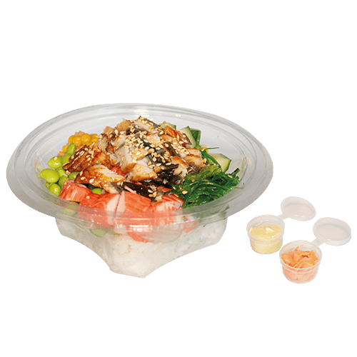 Poké bowl paling