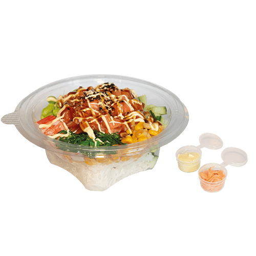 Poké bowl zalm