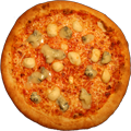 Pizza quattro formaggi