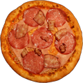 Pizza carbonara