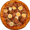 Pizza caciatora