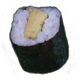 Avocado maki, 6 pieces