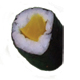 Oshinko maki, 6 pieces