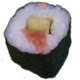 Sake avocado maki, 6 pieces