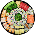 Sushi dish for 4 persons