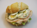Luxury rolled chicken sandwich
