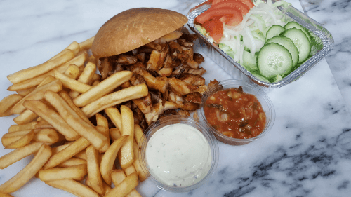 Broodje shoarma kipdöner