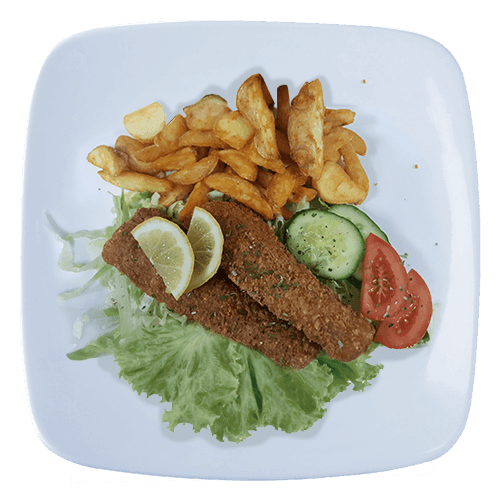 Fish and chips met kabeljauwfilet