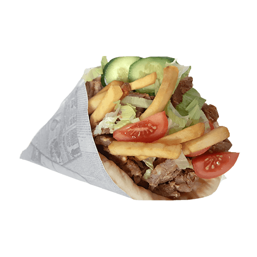 Griekse pita gyros