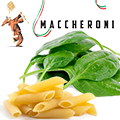 Penne con spinaci